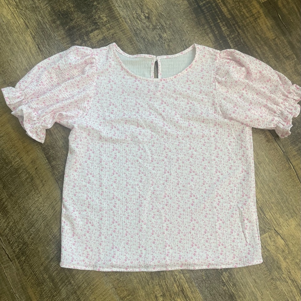 Flower Print Top.
